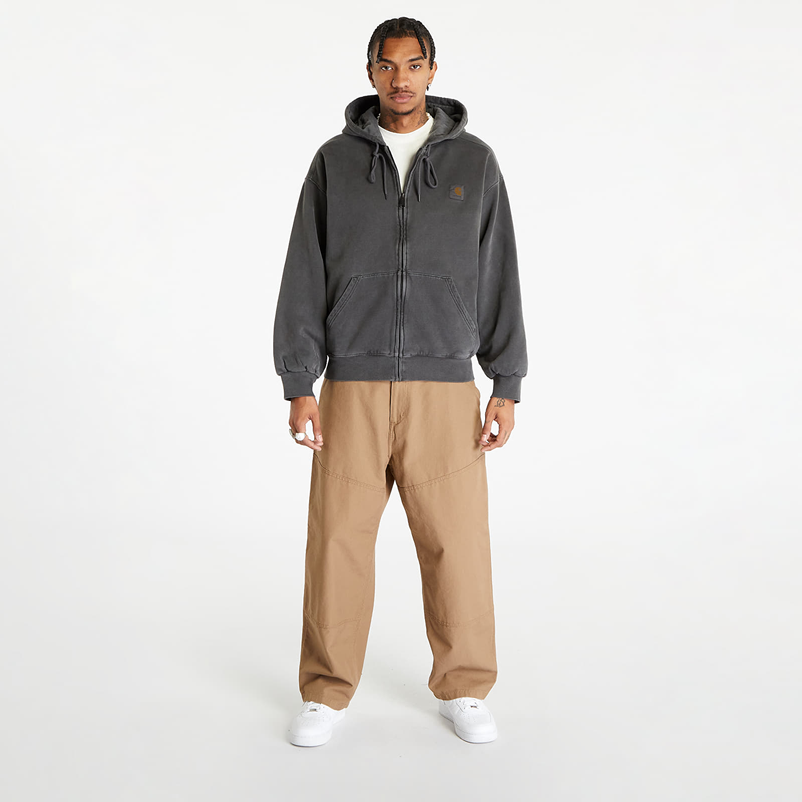 Geci Carhartt WIP Hooded Vista Jacket UNISEX Vulcan Garment Dyed