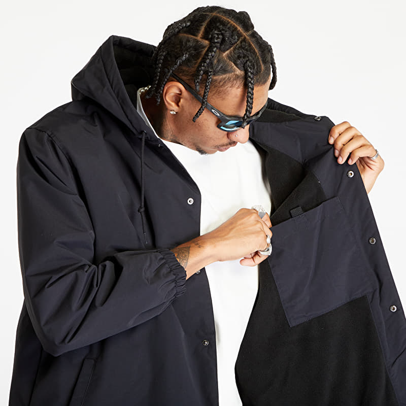 Jackets Carhartt WIP Hooded Coach Jacket UNISEX Black/ White