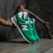 New Balance 574 Green/ White