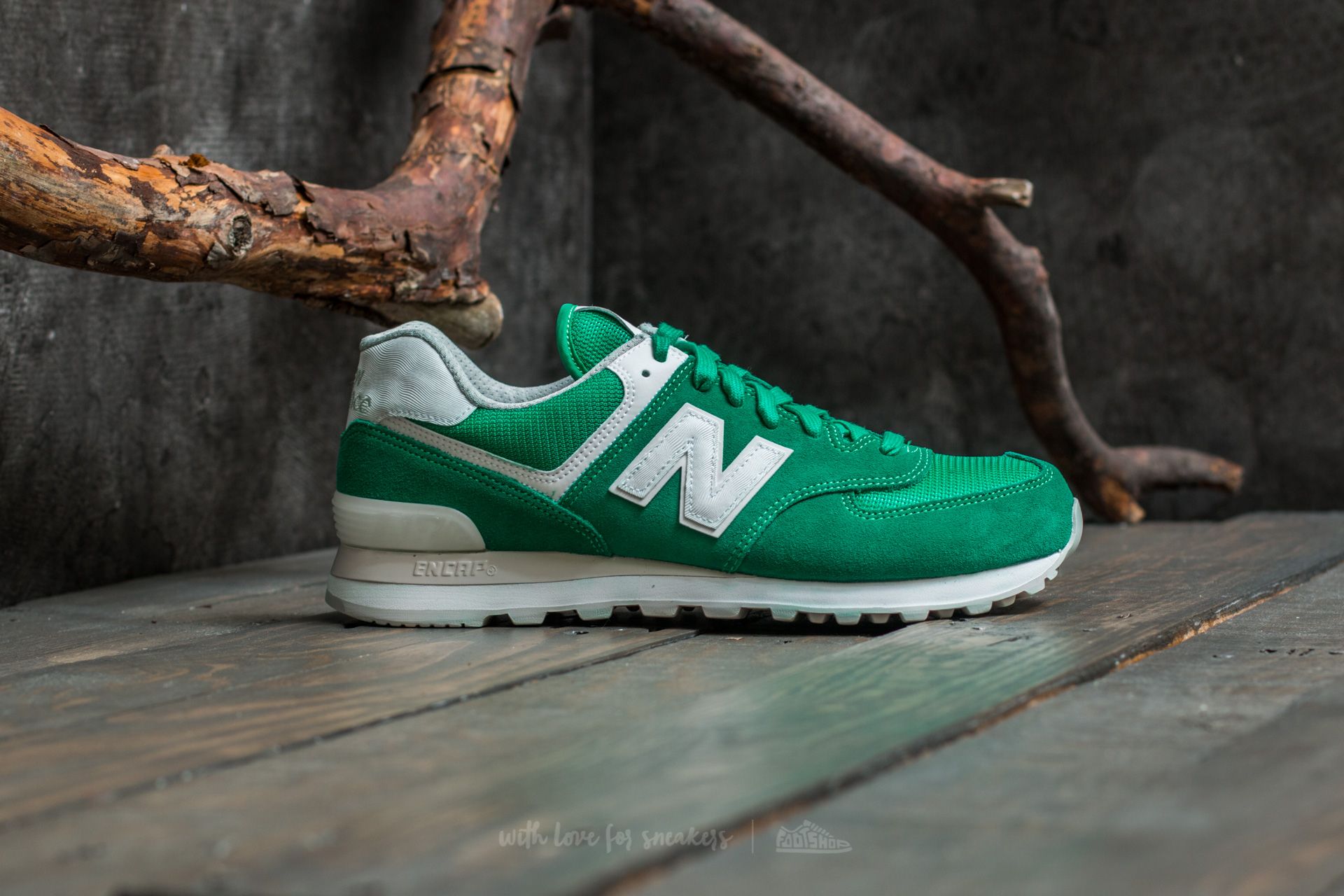 New balance discount 574 herren green