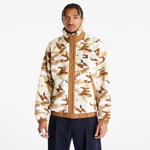 Camo jacket and jeans sales