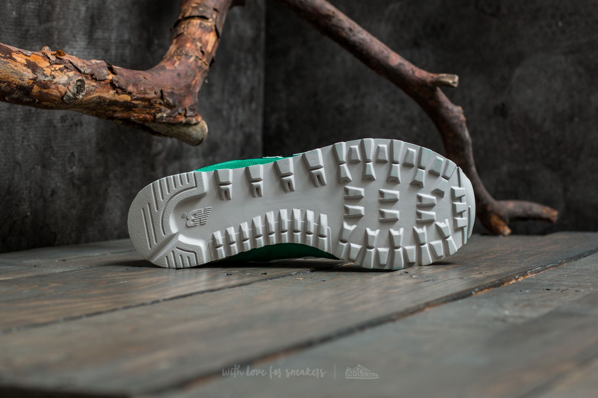 Men's shoes New Balance 574 Green/ White