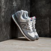 New balance 574 cheap silver mink with steel