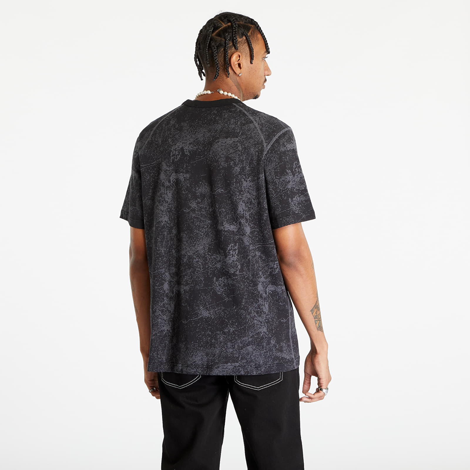 T-shirts adidas Adventure Allover Print Tee Black | Footshop