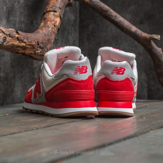 New balance hombre 574 rojas top