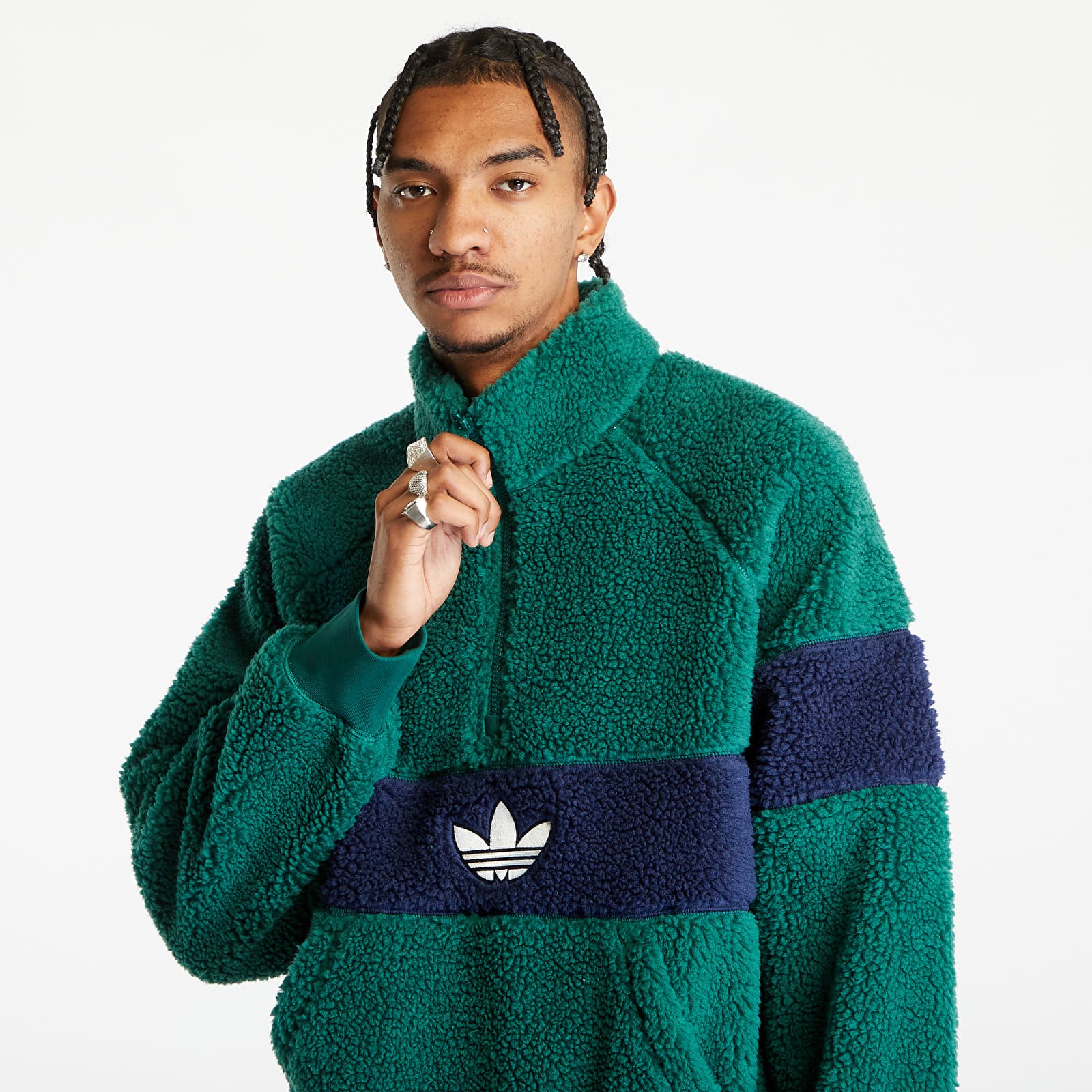 Adidas fleece jacket online