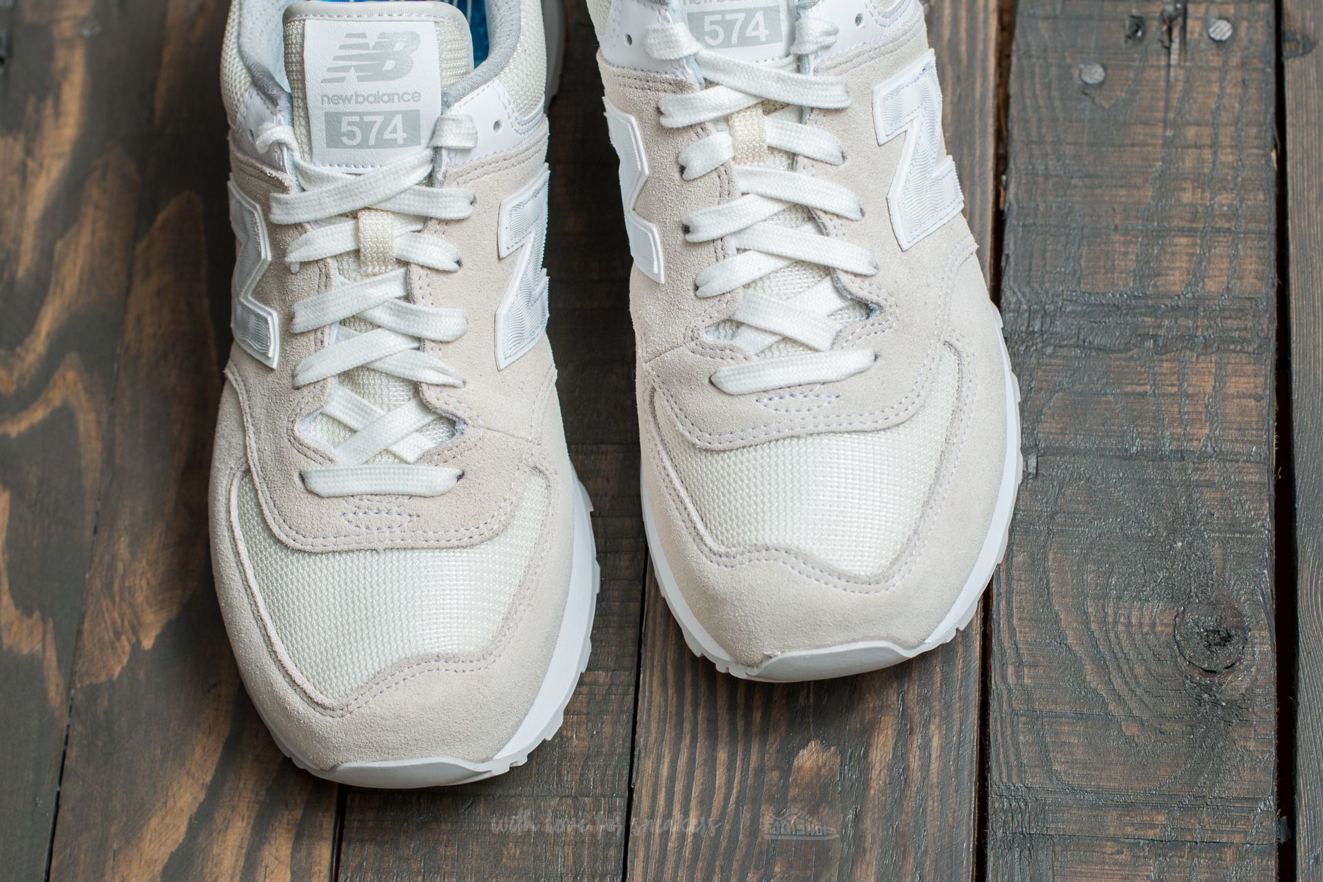 Herresko New Balance 574 White/ Sea Salt