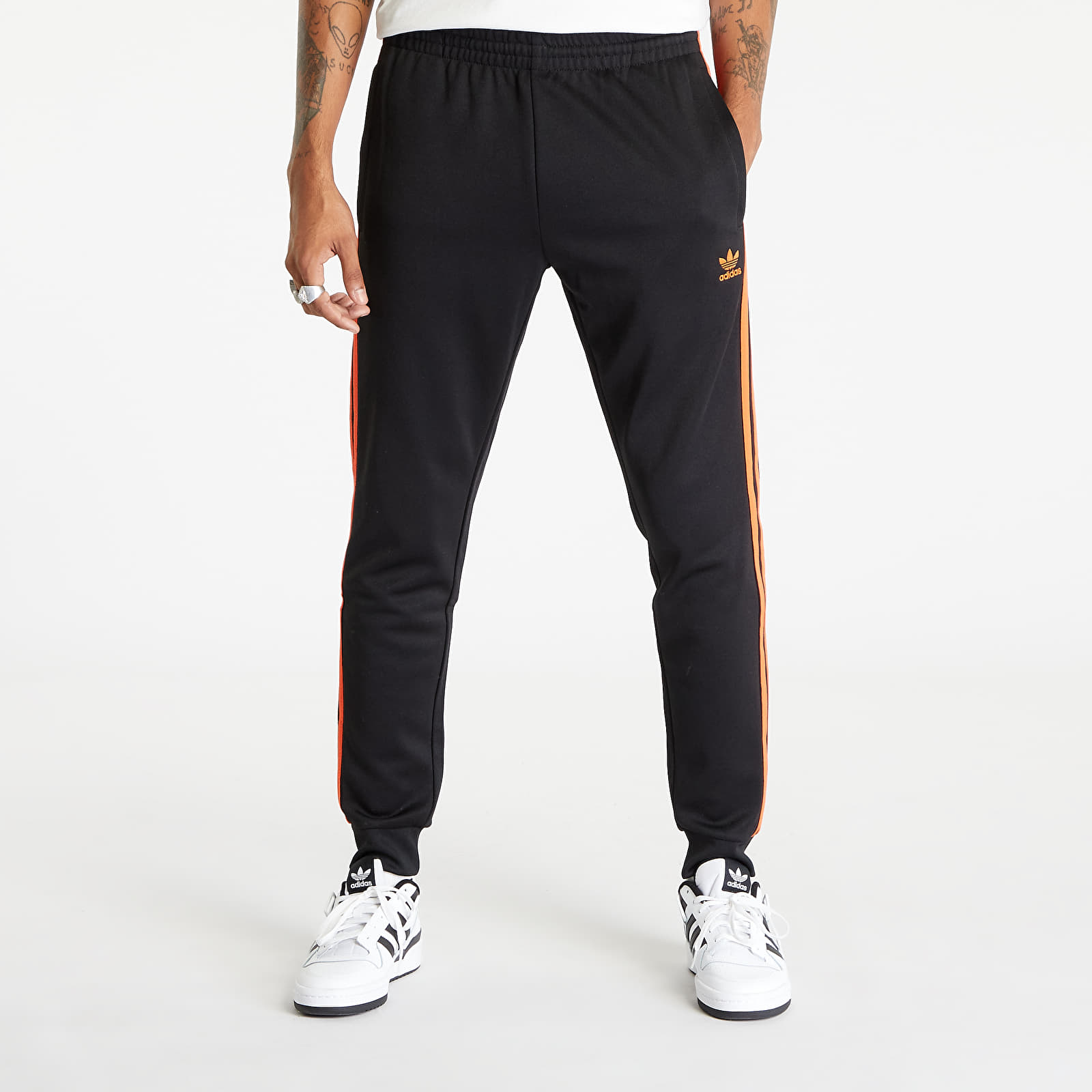 Jogger Pants adidas Adicolor Classics Sst Track Pant Black/ Semi Impact Orange