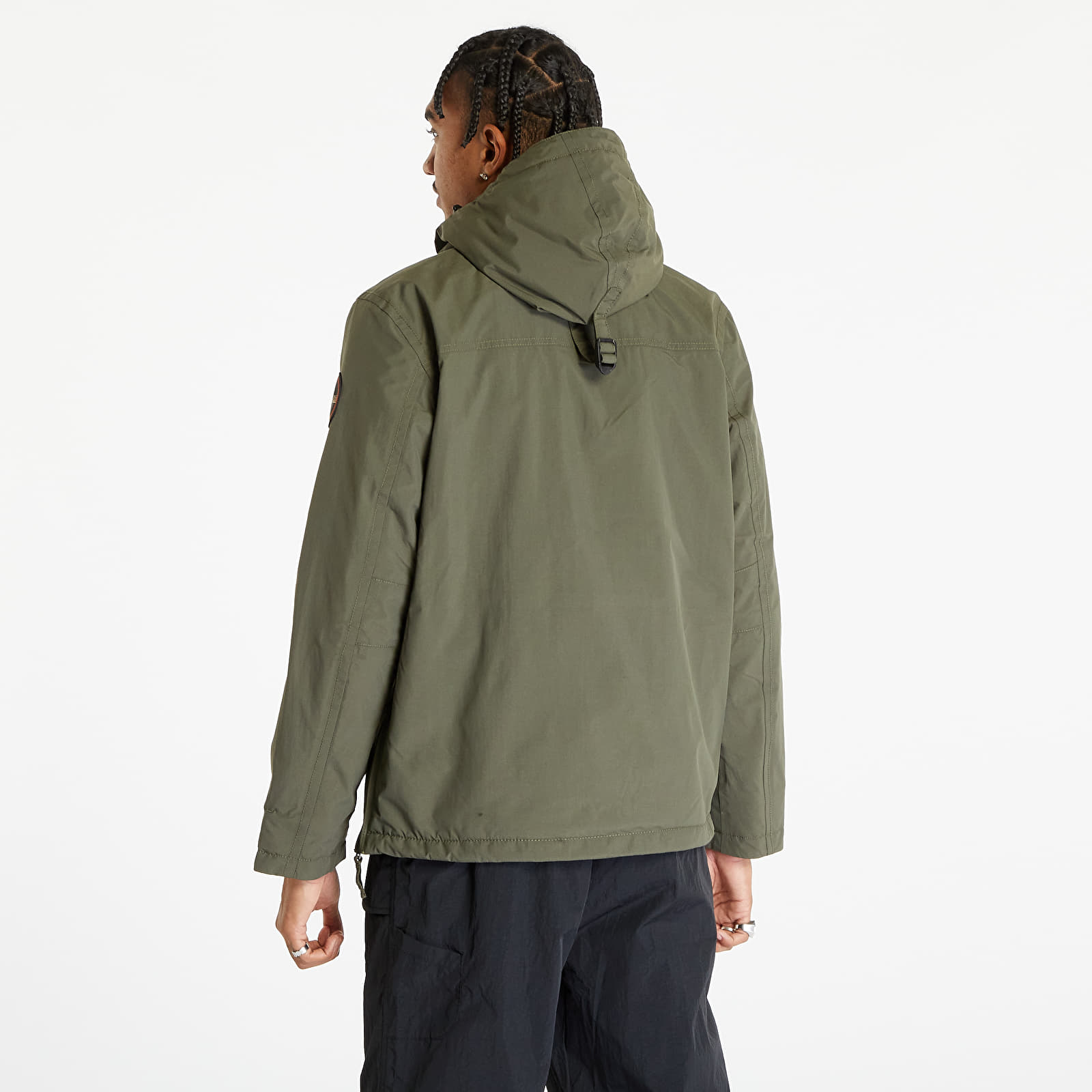 Jacken Napapijri Rainforest Pocket 2 Half-Zip Jacket Green Depths