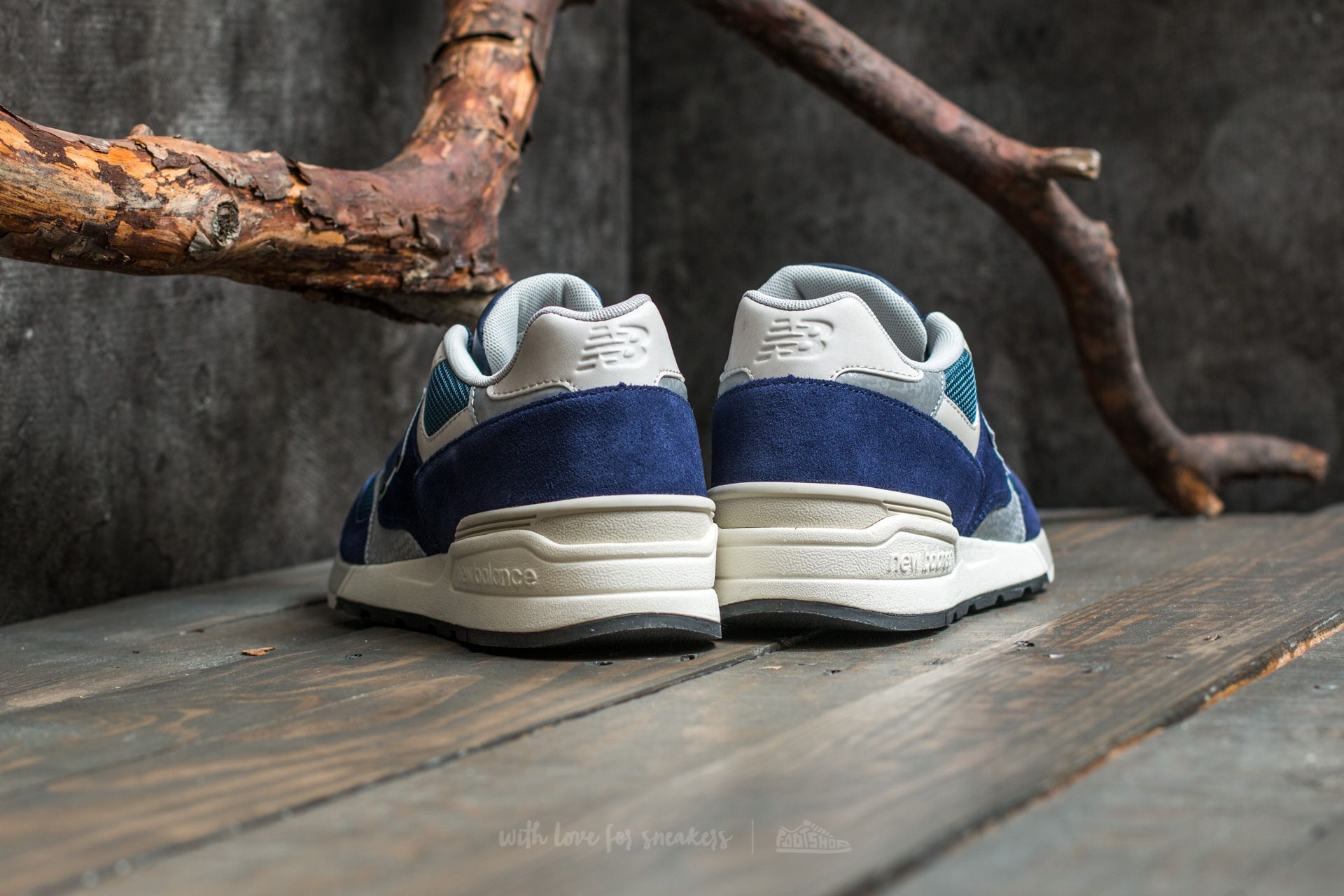 Buty m skie New Balance 597 Blue Grey Footshop