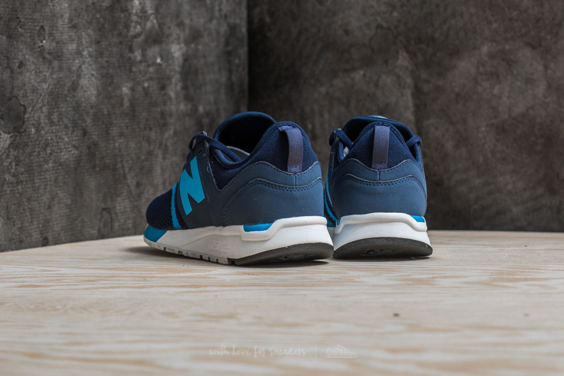 New balance 247 light blue with flame store