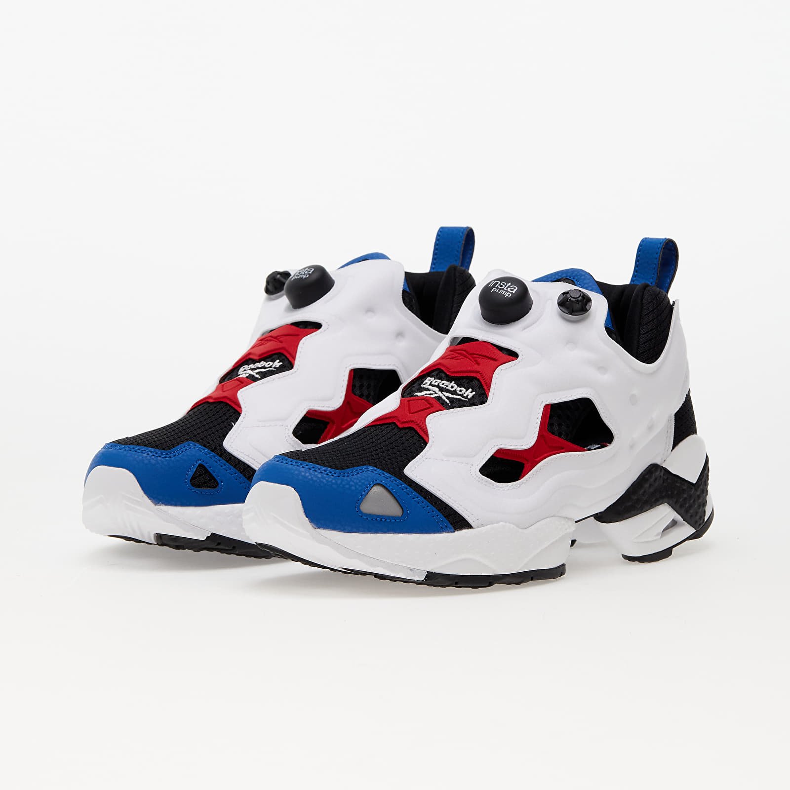 Reebok insta pump blue discount