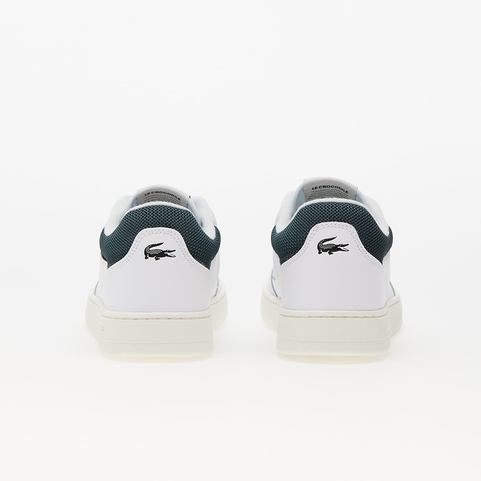 Încălțăminte și sneakerși pentru bărbați LACOSTE Lineset White/ Dark Green