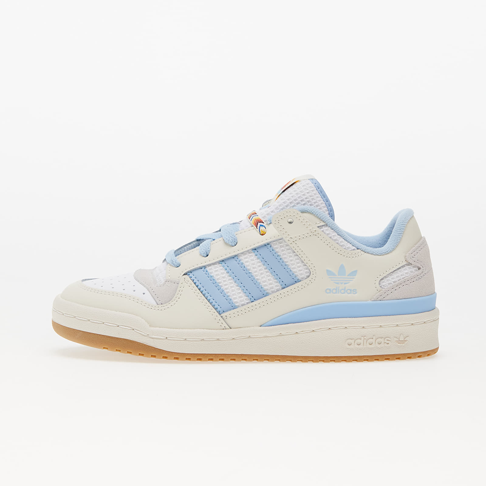 Women's shoes adidas Forum Low Cl W Core White/ Clear Sky/ Ftw White