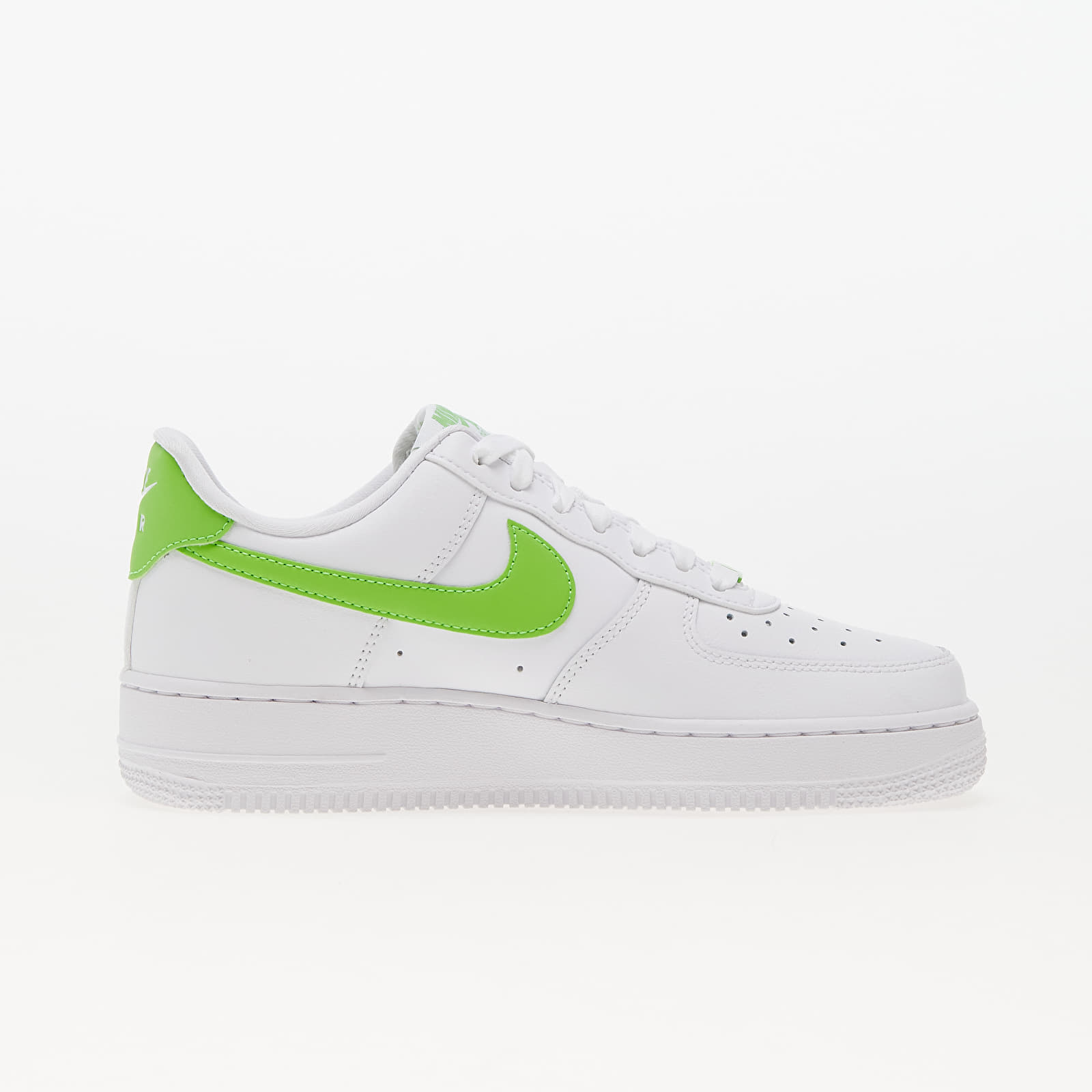 Women s shoes Nike W Air Force 1 07 White Action Green Footshop
