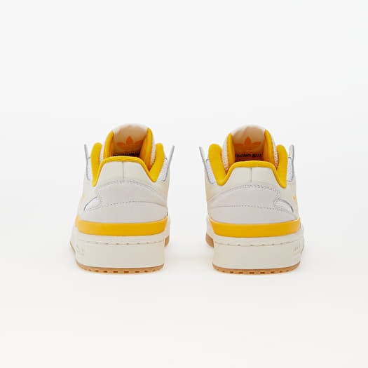 Women s shoes adidas Forum Low Cl W Core White Creme Yellow Ftw White Footshop