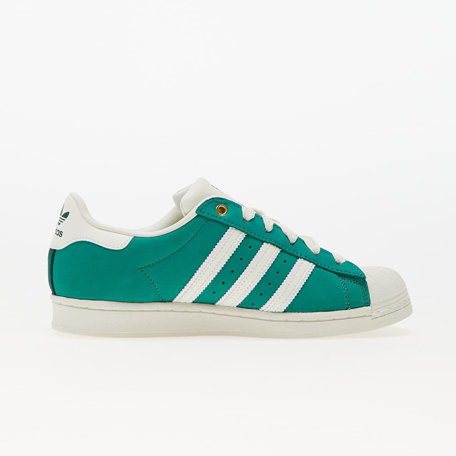 Adidas superstar deals green stripes