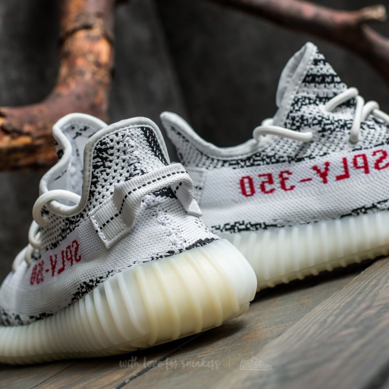 Yeezy Boost 350 V2 White/ Core Black/ Red | Footshop