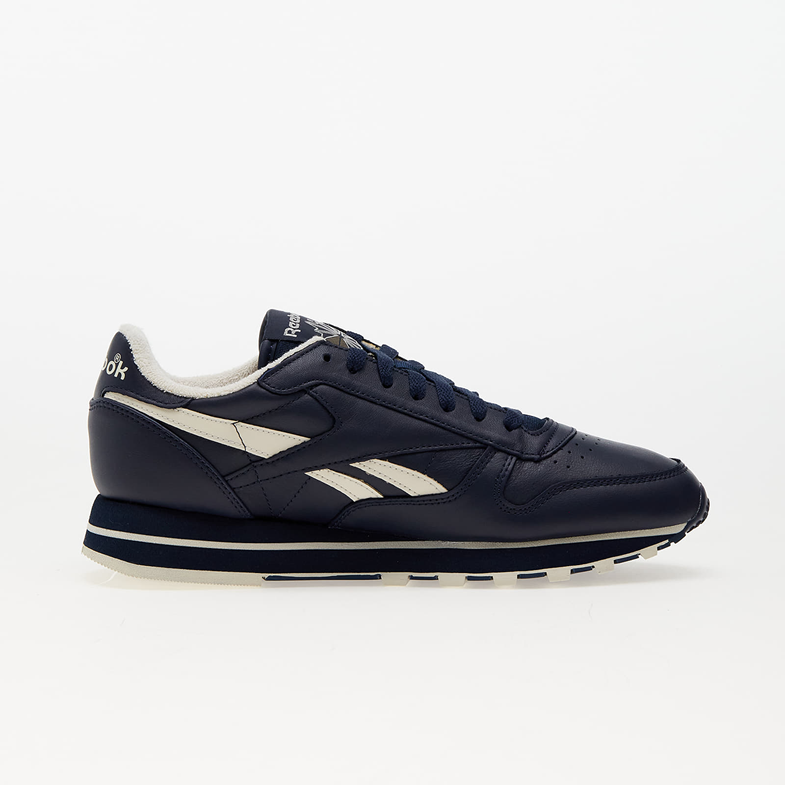 Reebok classic navy clearance