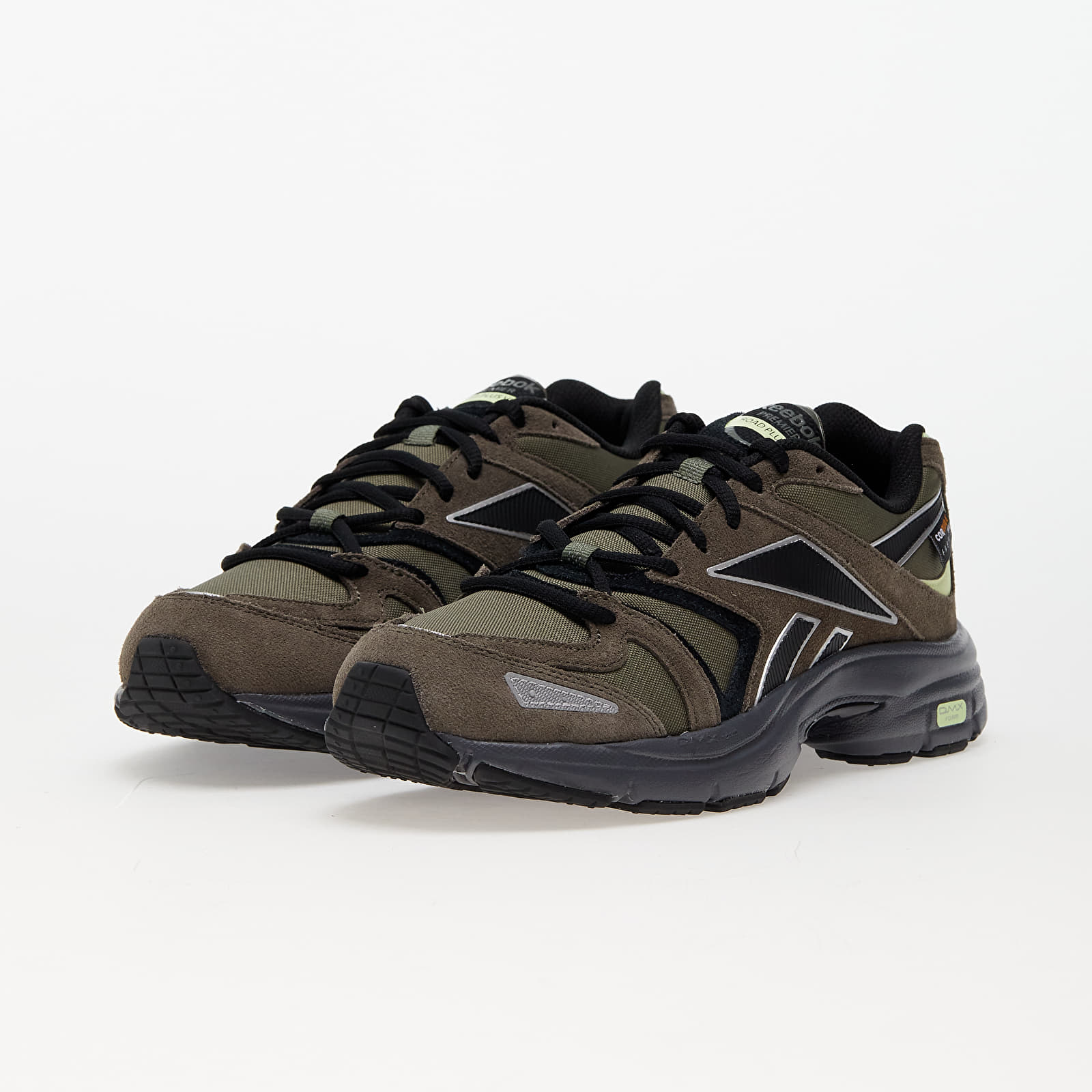 Pánské tenisky a boty Reebok Premier Road Plus VI Gro/ Hungrn/ Core Black
