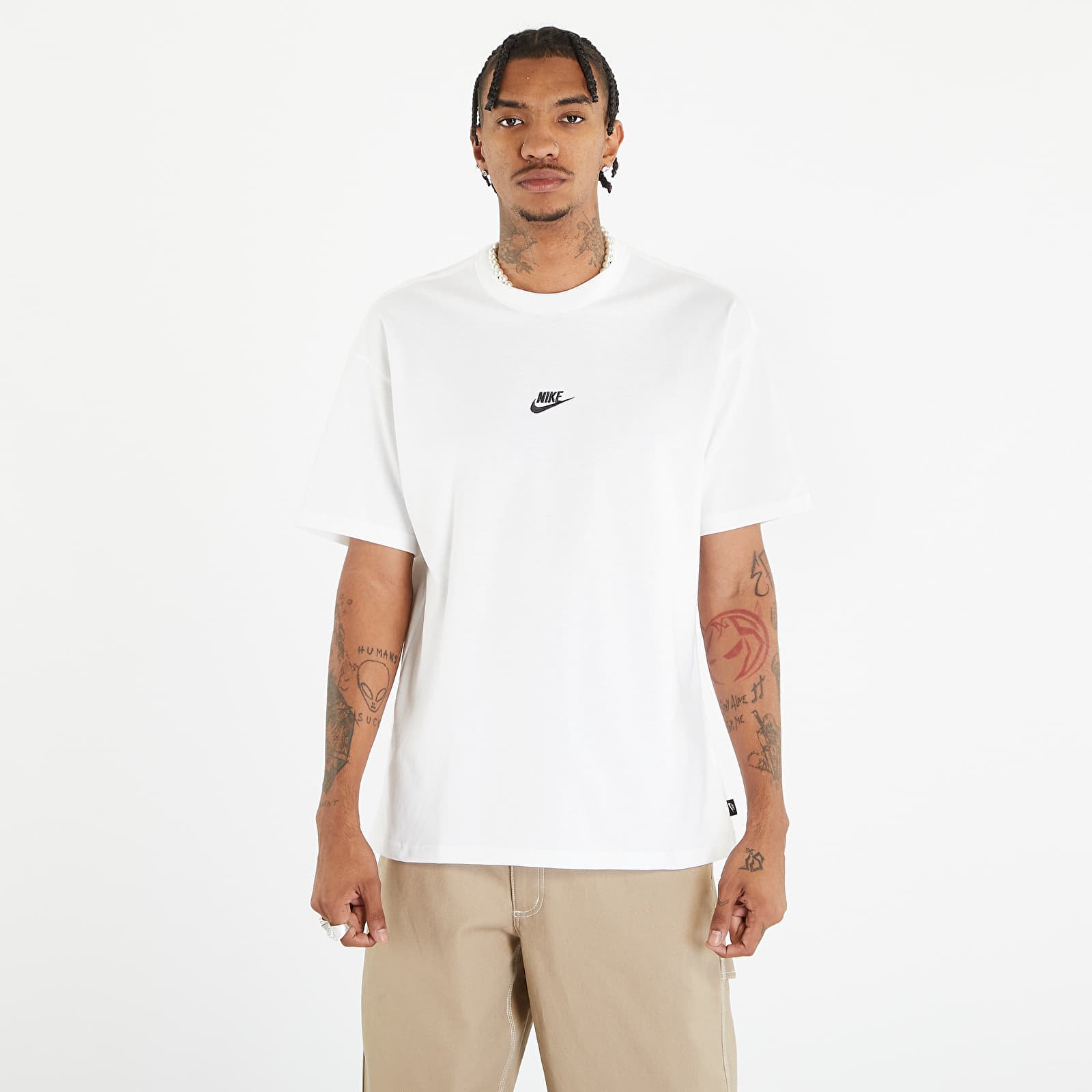 T-shirts  Nike Sportswear Premium Essentials Sustainable Tee White/ White