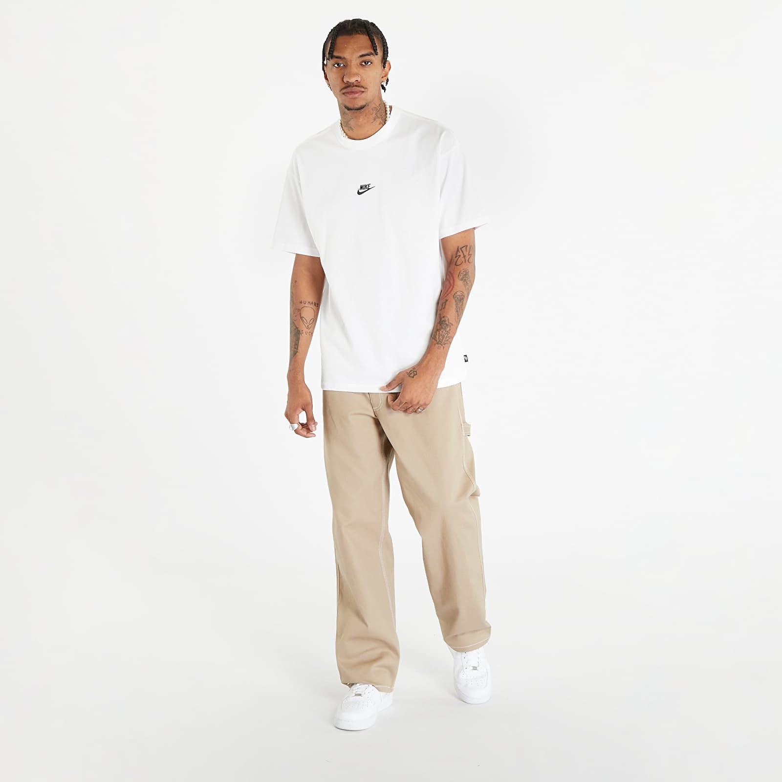 T-shirts  Nike Sportswear Premium Essentials Sustainable Tee White/ White