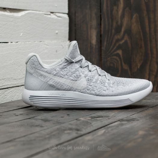 Nike lunarepic low flyknit 2 women's white hot sale
