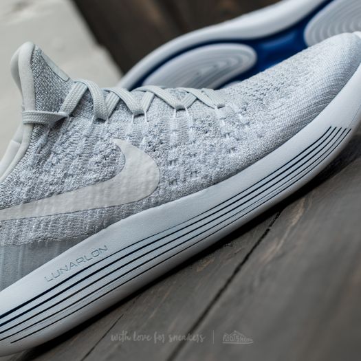 Zapatillas mujer Nike Lunarepic Low Flyknit 2 W White White Pure Platinum Footshop