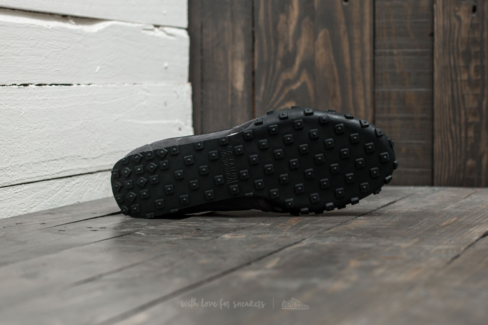 Men's shoes Nike Waffle Racer '17 Leather Anthracite/ Black-Black