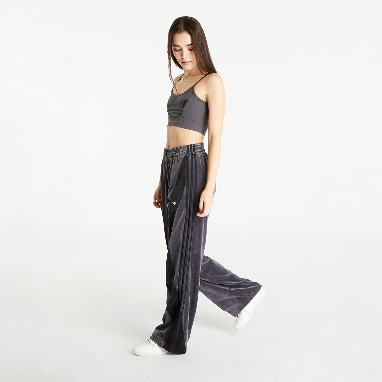 Melltartók adidas Bra Top Grey Six