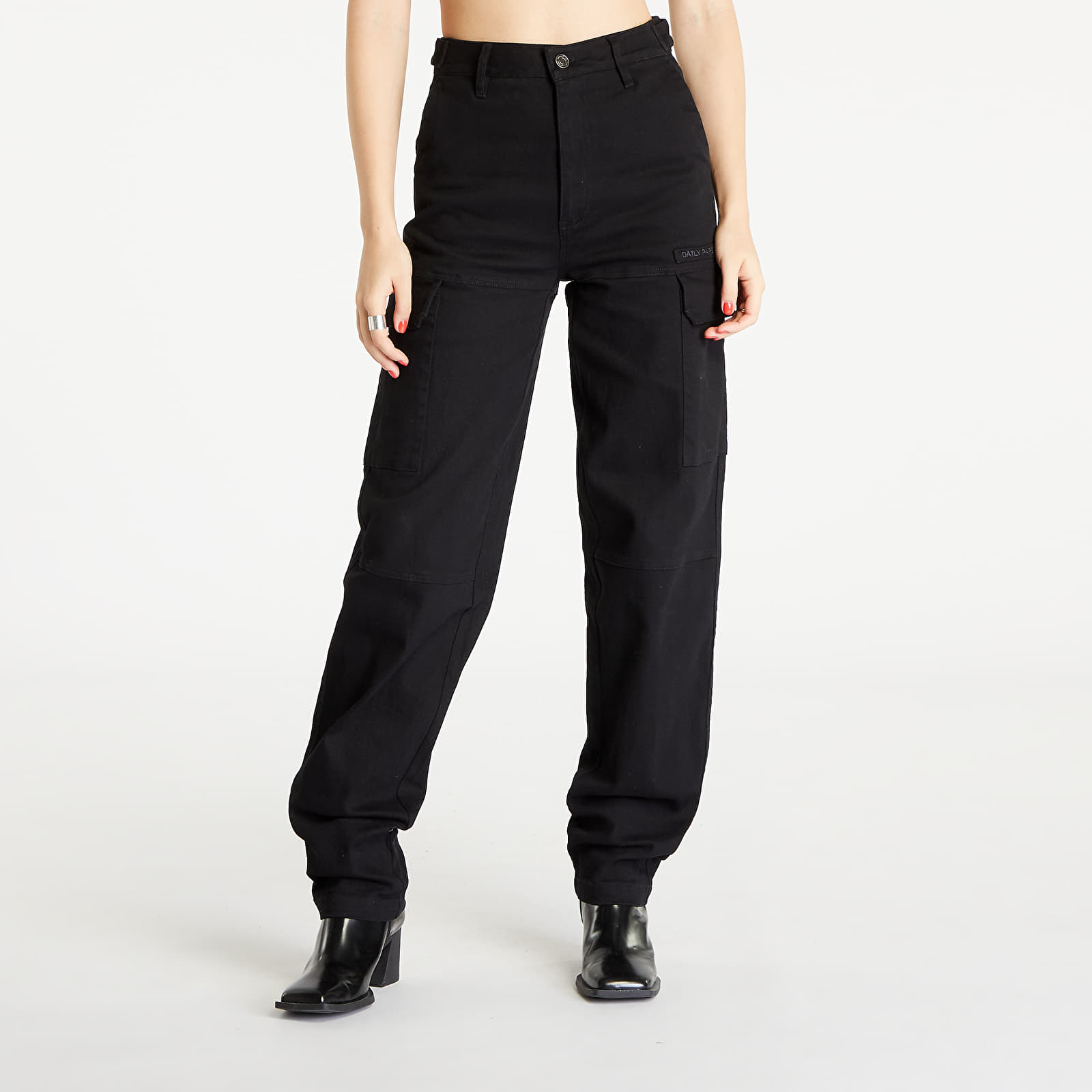 Daily paper store cargo pants white