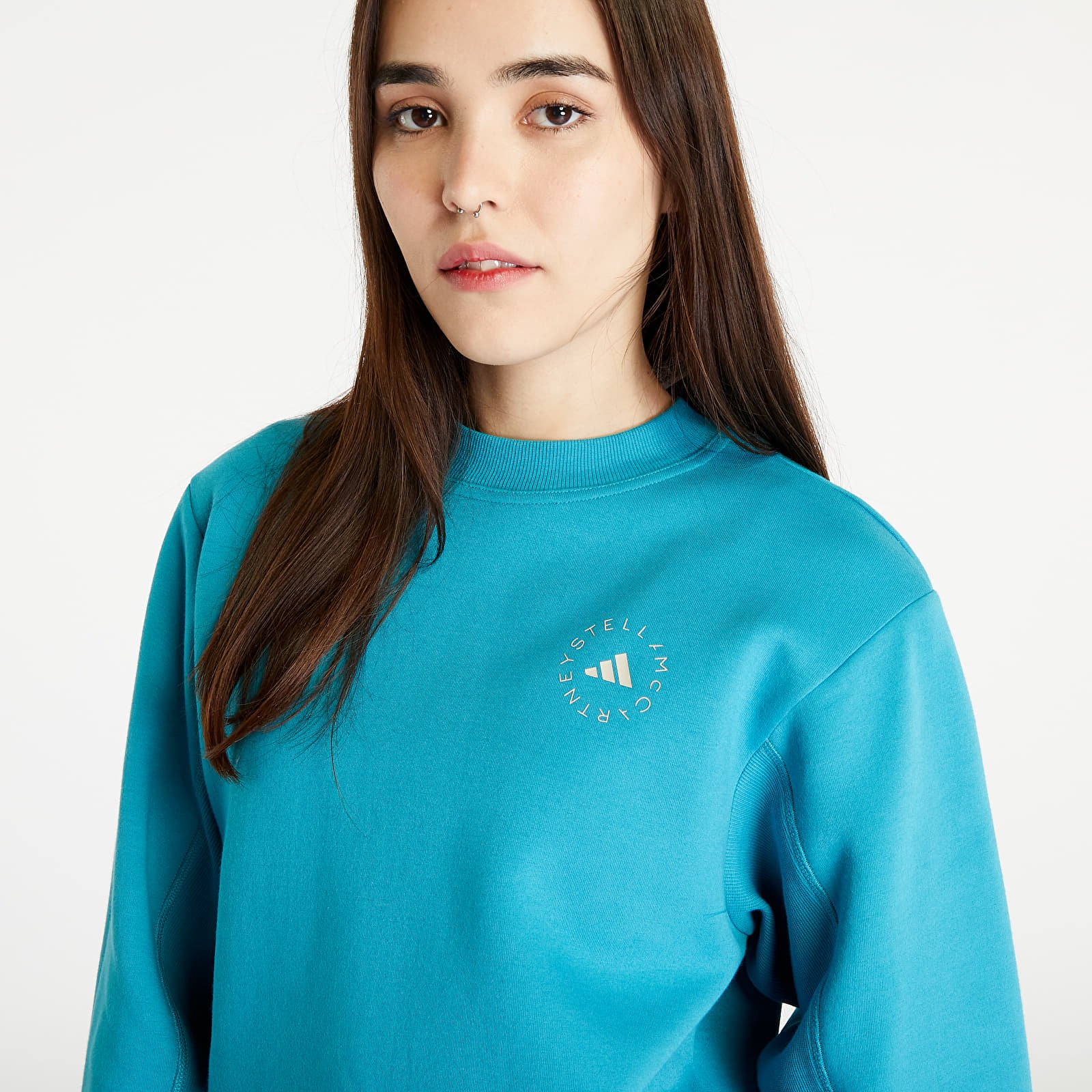 Hoodies and sweatshirts  adidas x Stella McCartney Sportswear Sweatshirt Blue Bay-Smc