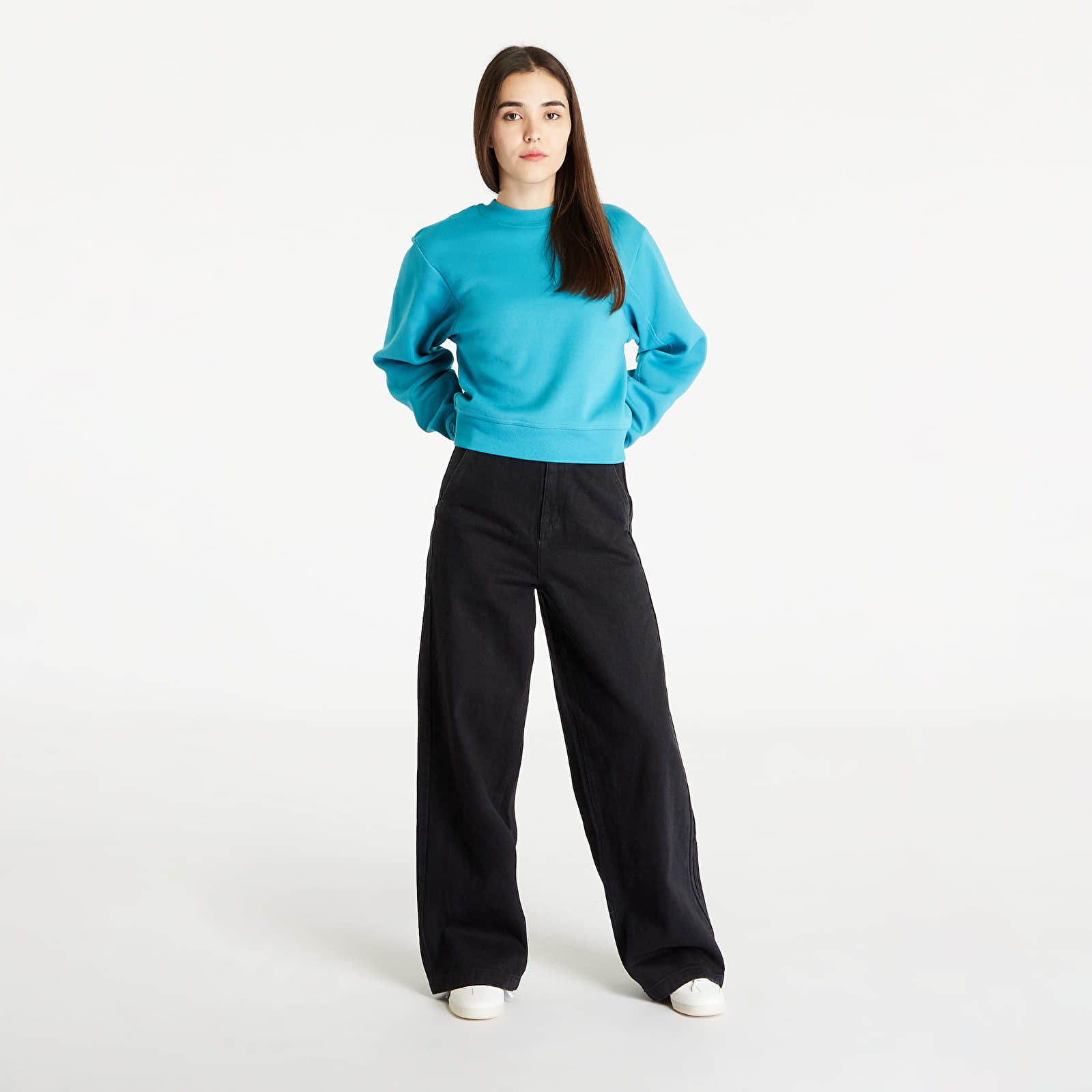 Hoodies and sweatshirts  adidas x Stella McCartney Sportswear Sweatshirt Blue Bay-Smc