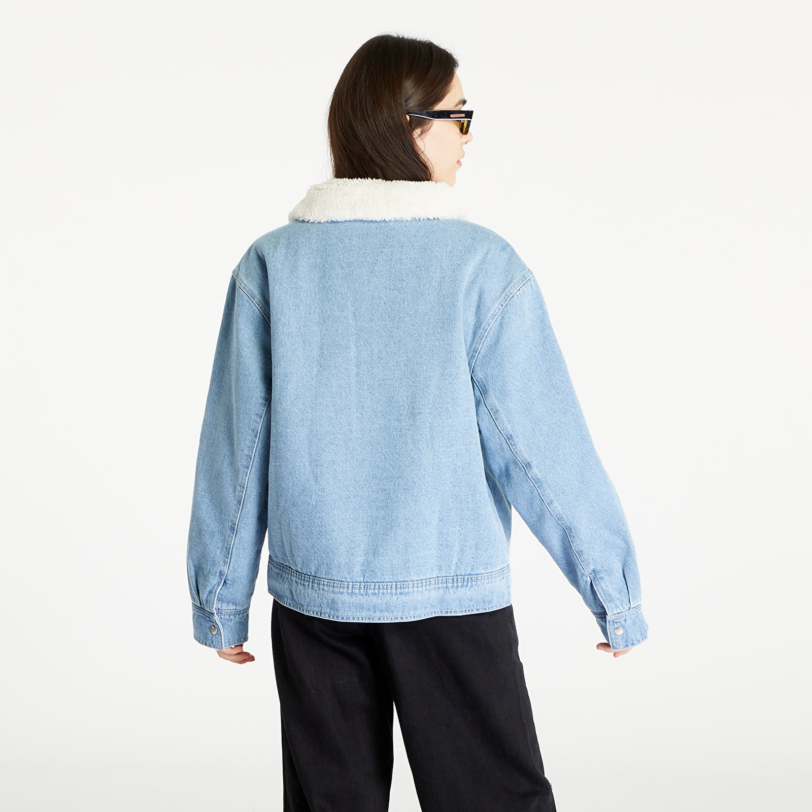 Jacken adidas Denim Jacket Clear Blue