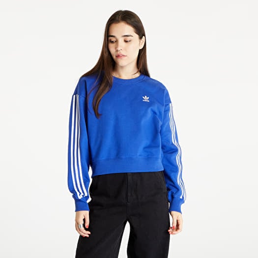 Womens blue adidas sweatshirt cheap