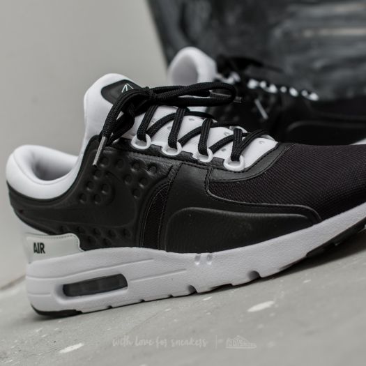 Men s shoes Nike Air Max Zero Premium Black Black White Footshop