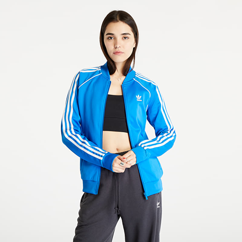 Sweatshirt adidas Originals Sustainability Classic Track Top Blue Bird