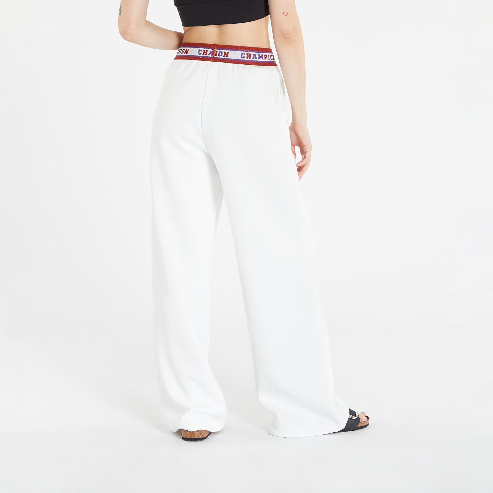 Spodnie Champion Wide Leg Pants White
