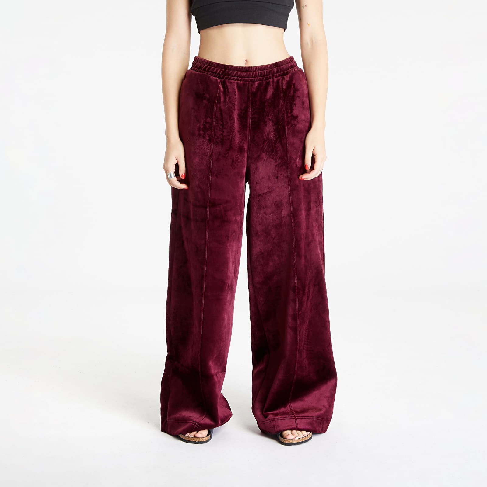 Spodnie adidas Velvet Pant Maroon