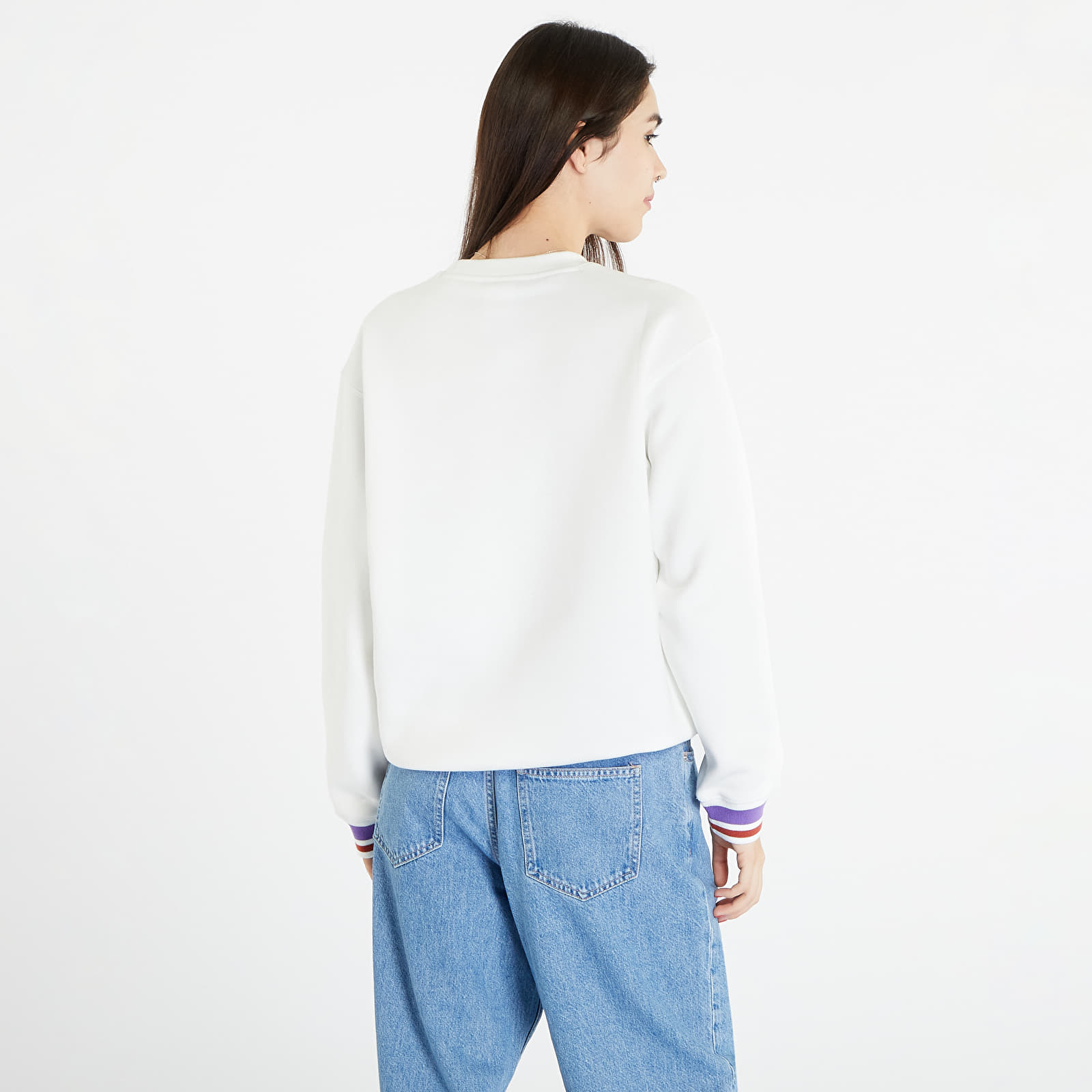 Kapucnis pulóverek és pulcsik Champion Crewneck Sweatshirt White