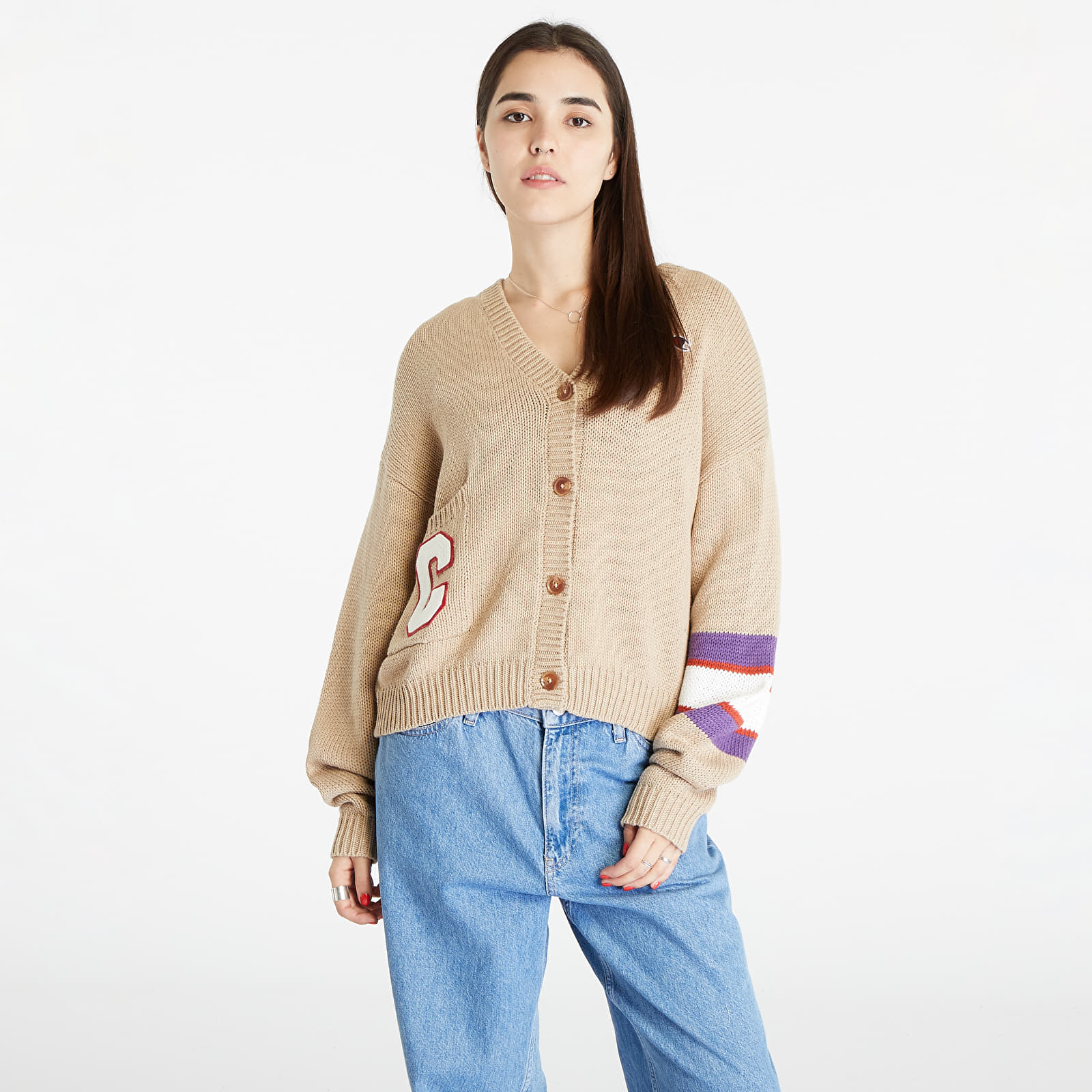 Beige champion sweater discount