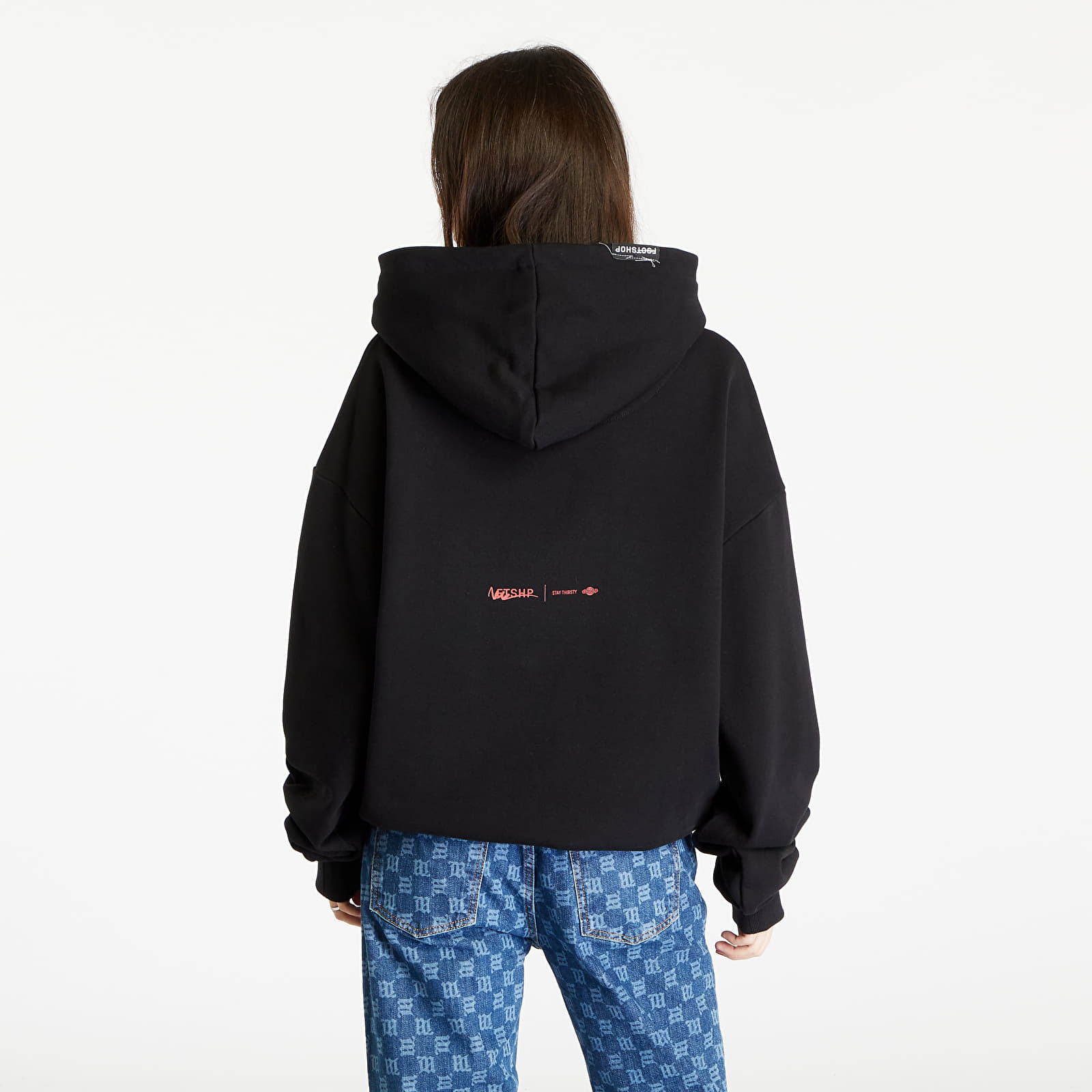 Bluzy Footshop Surfing Concrete Waves Hoodie UNISEX Black