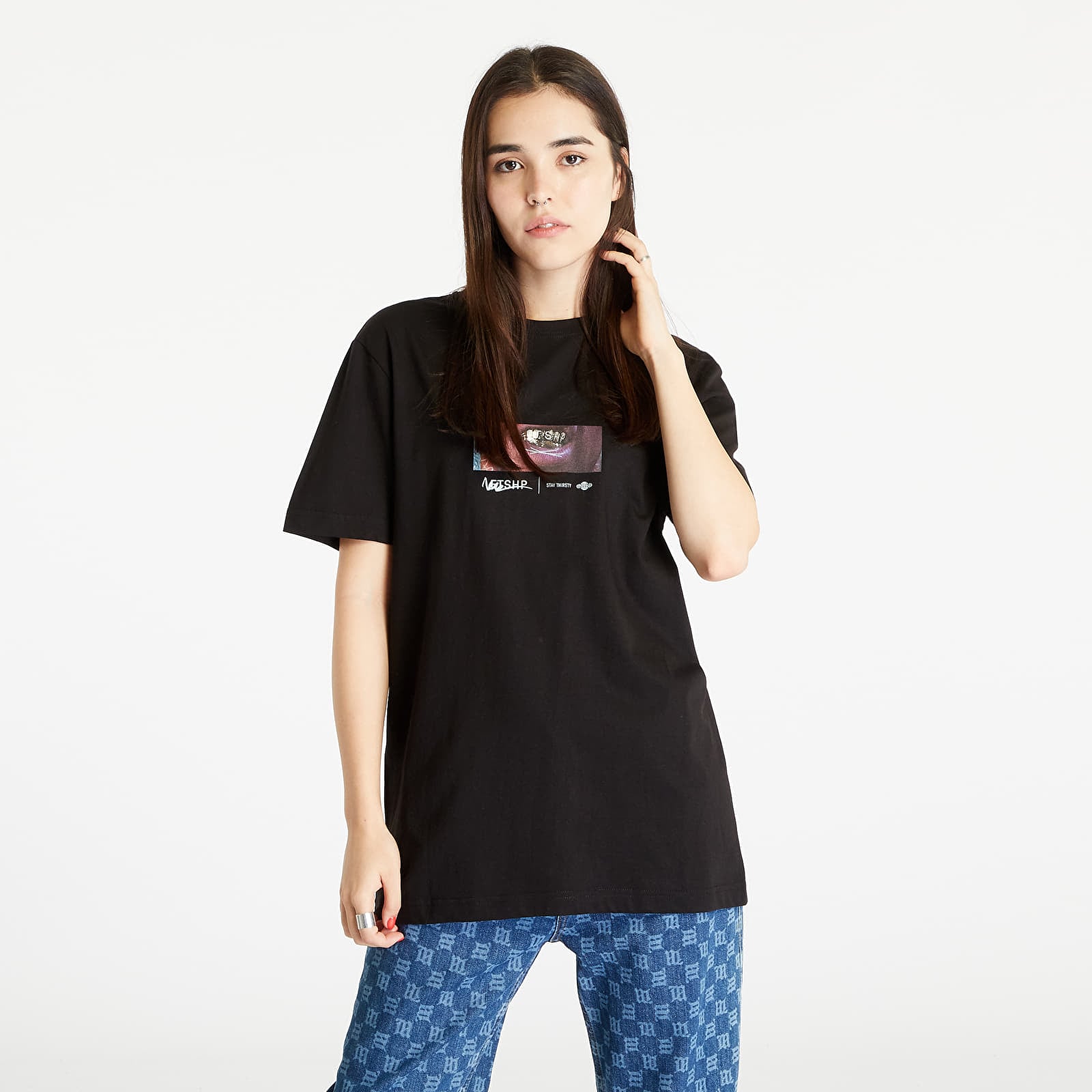 T-shirts Footshop Big Smile T-Shirt UNISEX Black