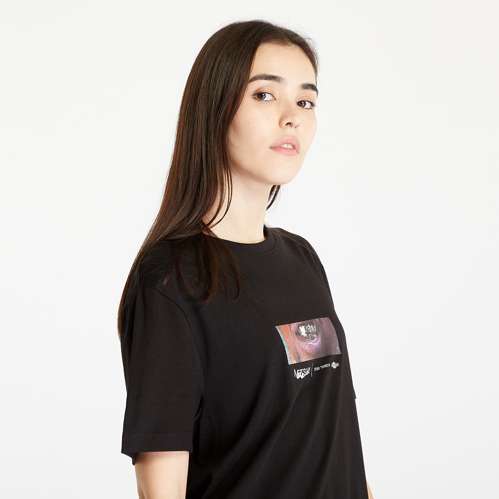 T-shirts Footshop Big Smile T-Shirt UNISEX Black