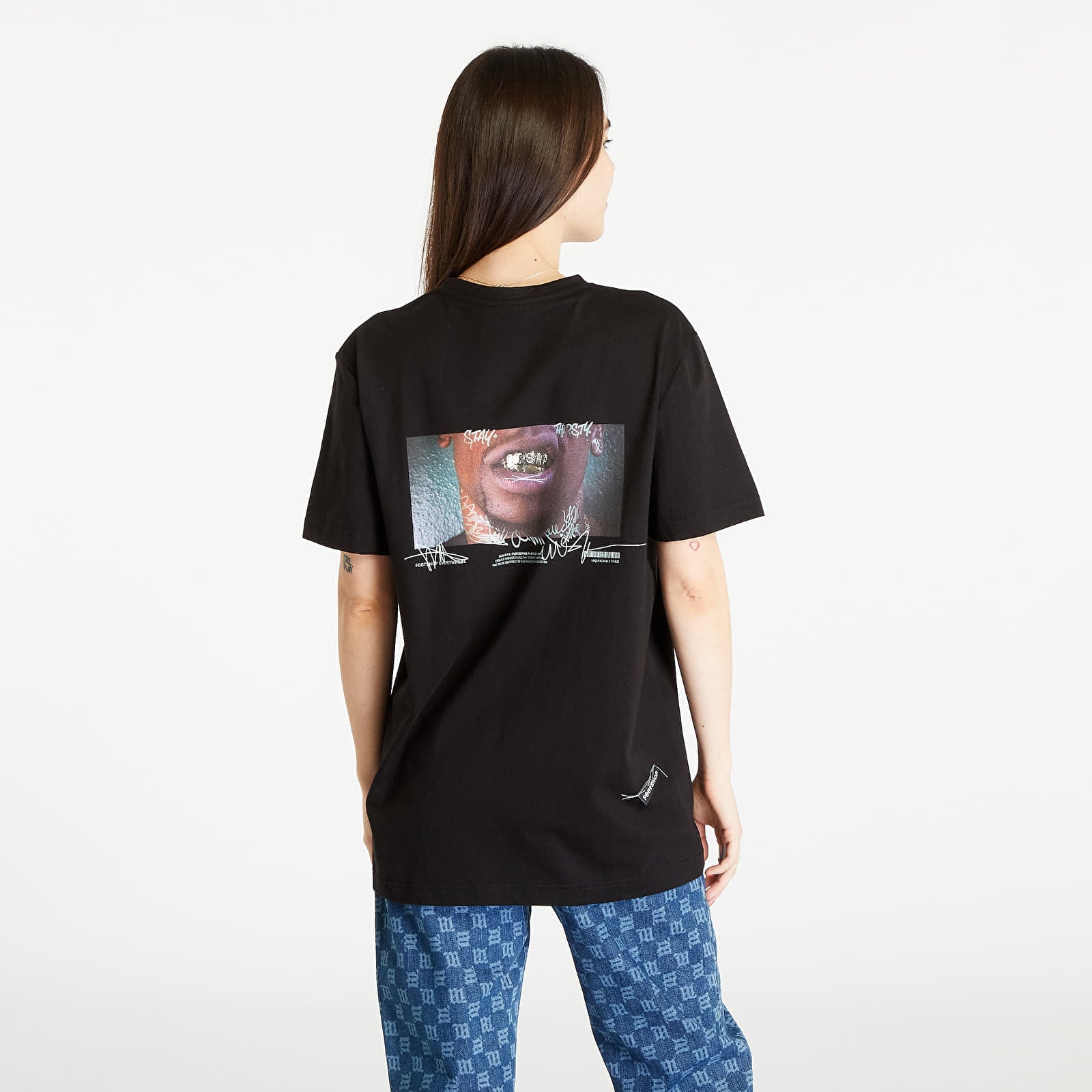 T-shirts Footshop Big Smile T-Shirt UNISEX Black