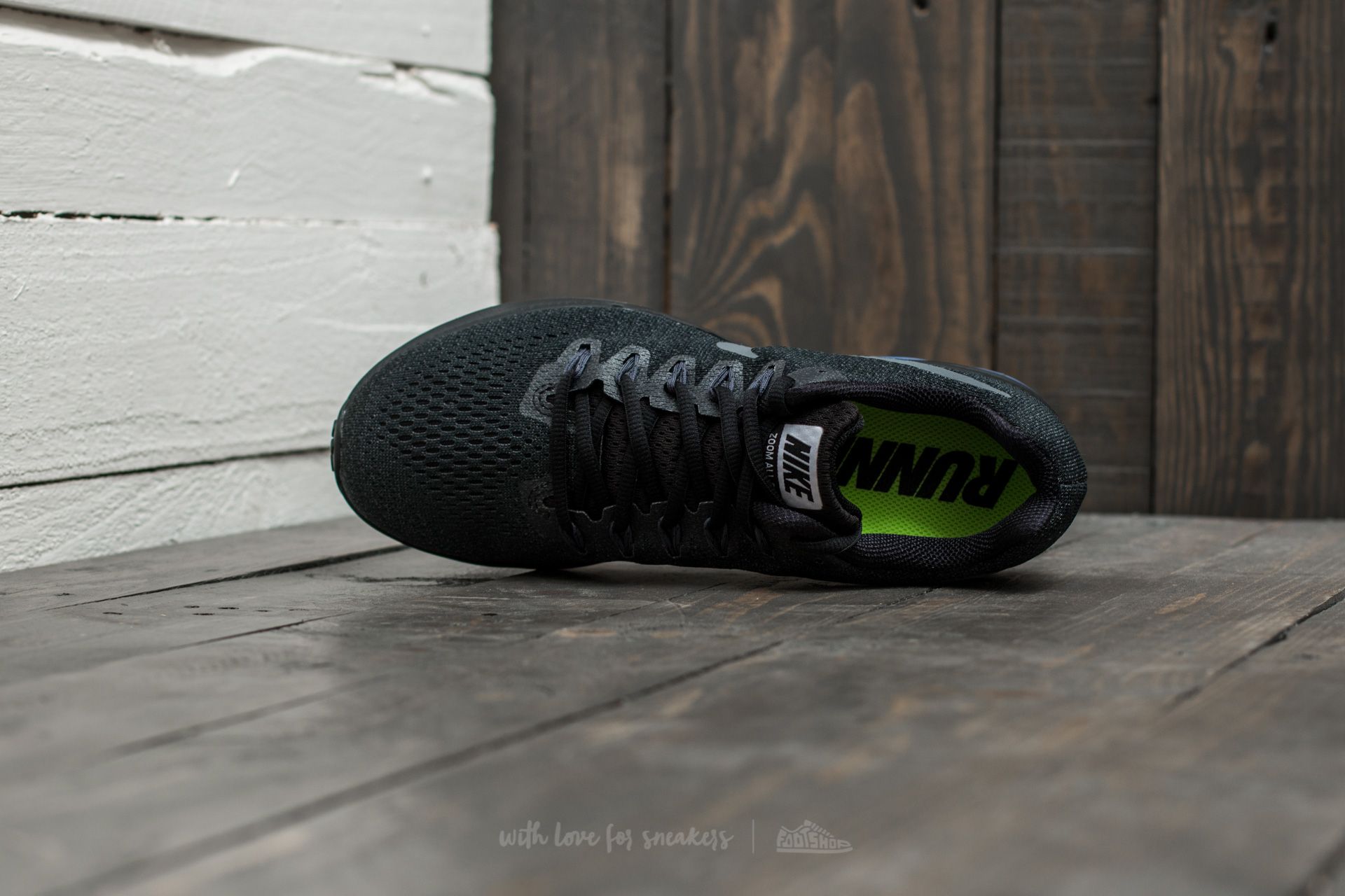 Nike zoom all out black running shoes sales