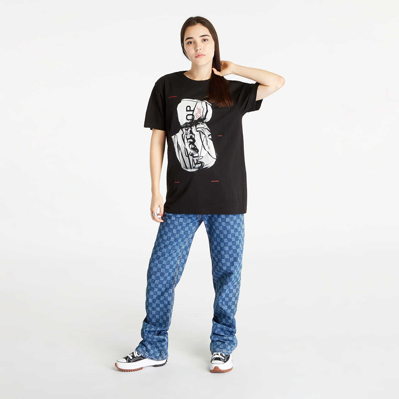   Μπλούζες Footshop Stay Thirsty Light T-Shirt UNISEX Black