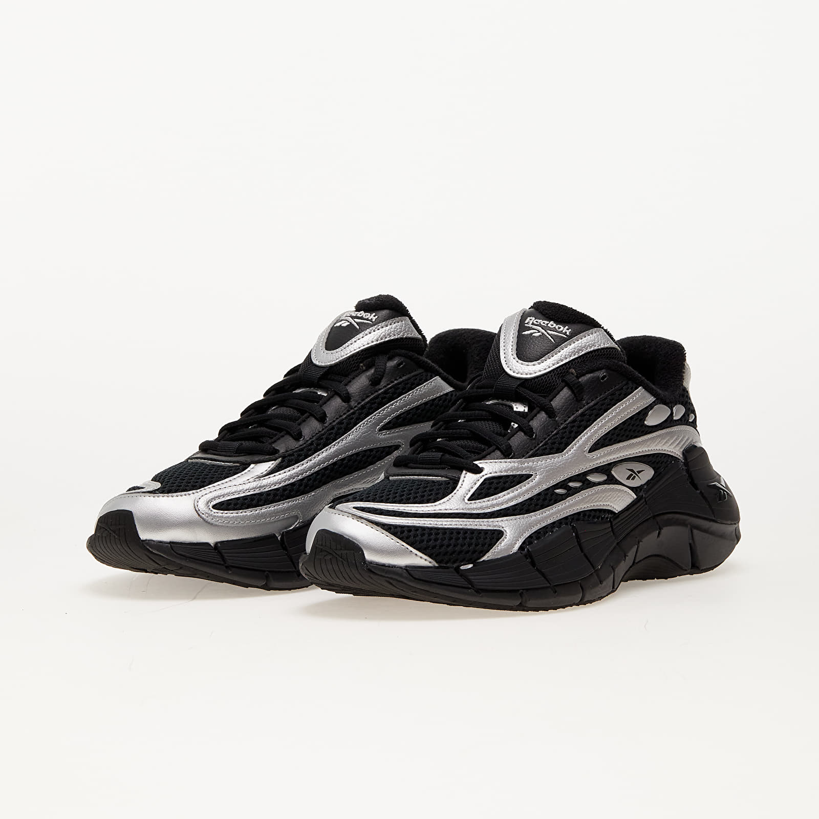 Pánske tenisky a topánky Reebok x GUIZIO Zig Kinetica 2.5 Core Black/ Silver Metallic/ Core Black
