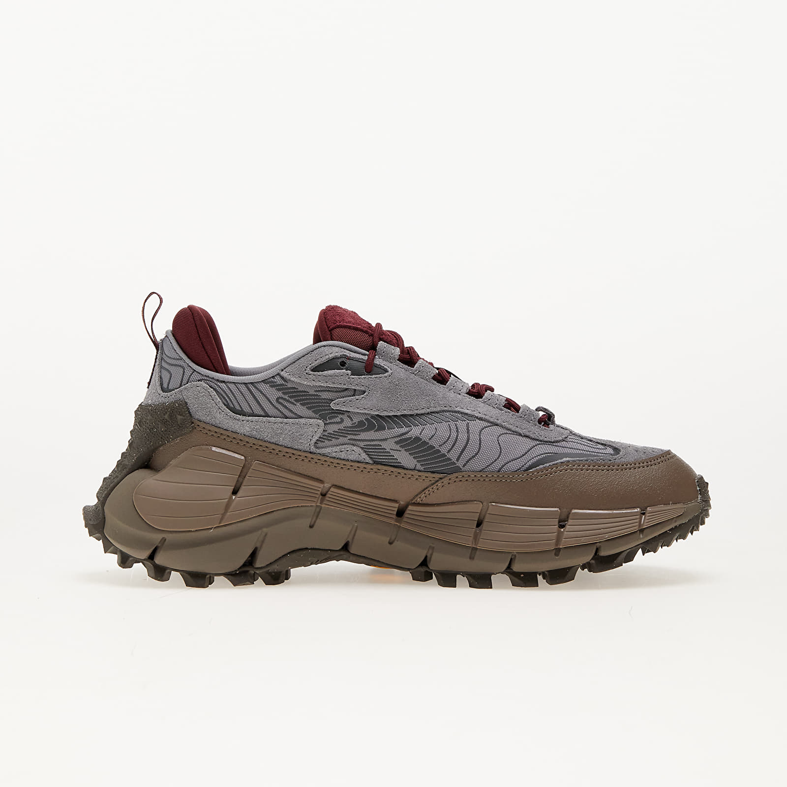 Încălțăminte și sneakerși pentru bărbați Reebok Zig Kinetica 2.5 Edge Pure Grey 5/ Track Grey/ Pure Grey