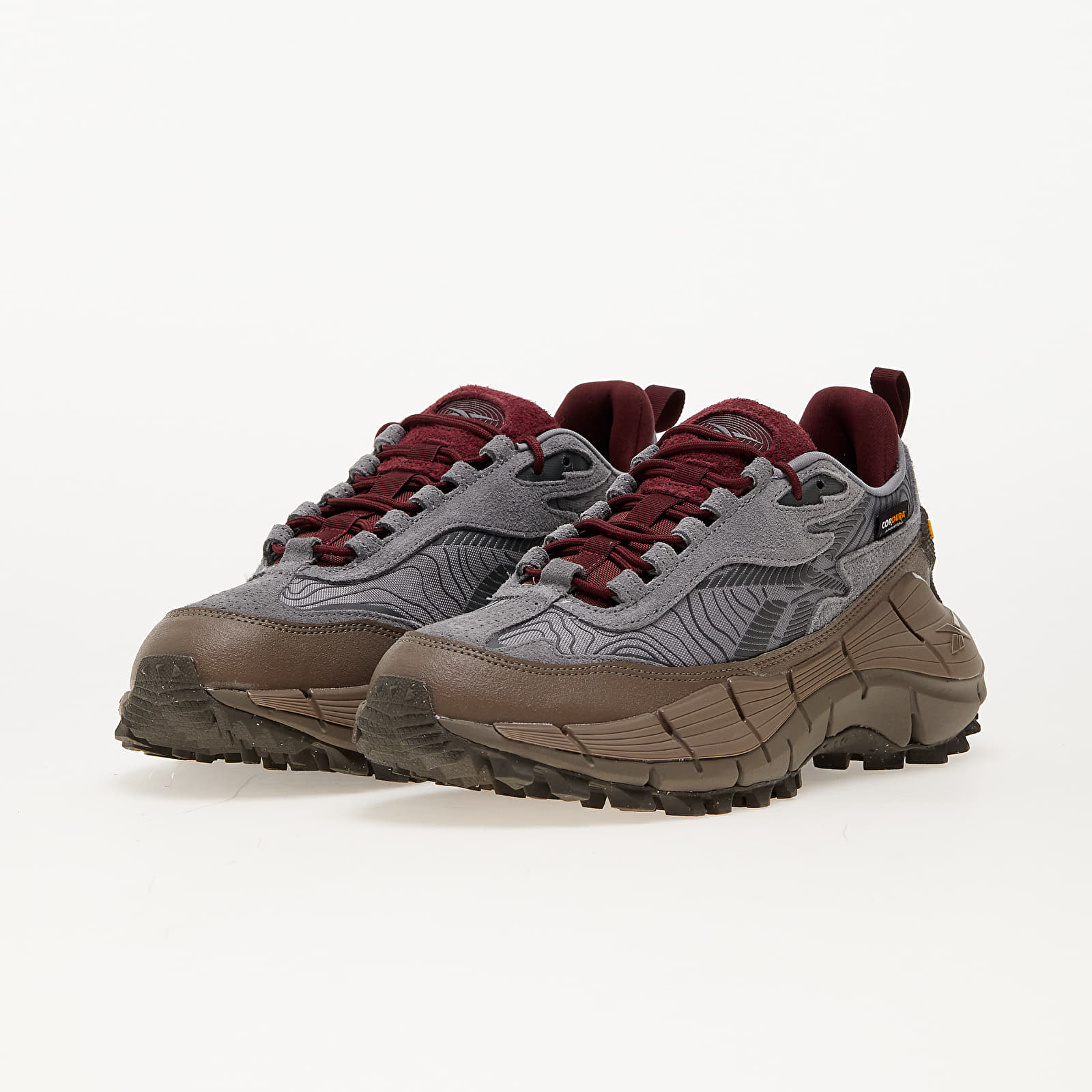 Încălțăminte și sneakerși pentru bărbați Reebok Zig Kinetica 2.5 Edge Pure Grey 5/ Track Grey/ Pure Grey